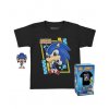Funko Set Sonic a dětské tričko vel. S