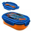 Svačinový box Hot Wheels s vidličkou