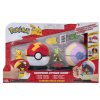 Pokémon Surprise Attack Game Pikachu with Fast Ball vs. Treecko with Heal Ball