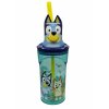 Kelímek s brčkem Bluey 360ml
