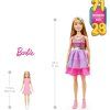 Barbie Vysoká panenka Blondýnka 71cm1