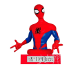 Lampička s budíkem Marvel Spiderman 3D
