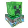 Lampička s budíkem Minecraft Creeper 3D1