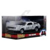 Auto Back to the Future Hollywood Rides DeLorean Time Machine Frost