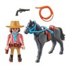 Figurka Playmobil Westernová jezdkyně1