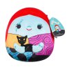 Plyšák Squishmallows Disney NBC Sally Holding Black Cat 20cm