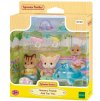Sylvanian Families Zábava u bazénu Baby trio