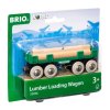 BRIO 33696 Nákladní vagon s dřevem