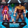 Akční figurky Marvel Legends Series Inhumans Medusa a Gorgon 15cm