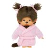 Plyšák Monchhichi v županu 20cm1