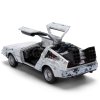 Auto Back to the Future 40th Anniversary Time Machine Ice Eﬀect Dlorean2