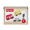 Dřevěná auta Fisher Price1