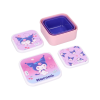Set svačinových boxů Hello Kitty Kuromi1