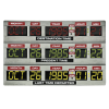 Plaketa Back To The Future Ingot 40th Anniversary Time Circuits Limited Edition