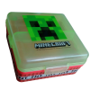 Svačinový box Minecraft zeleno červený