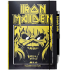Zápisník Iron Maiden s propiskou
