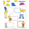 Samolepky etikety The Simpsons 10ks