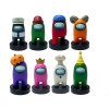 Merch Sada figurek Among Us Crewmate Stampers 3 ks 4,5 cm S2 Random1