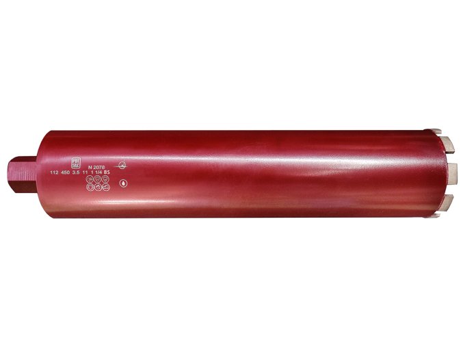 diamantový vrtací korunky 162mm x450mm PDTools Superabrasives