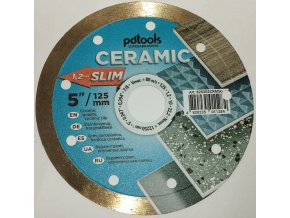 Diamantový řezný kotouč  125 1,2 10 22,2 CERAMIC SLIM    PDTOOLS SUPERABRASIVES
