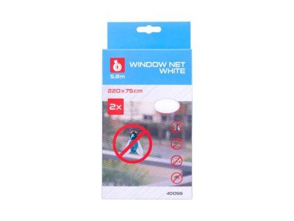 Sada balkonová síť 2ks 220x75cm bílá suchý zip 5.8m