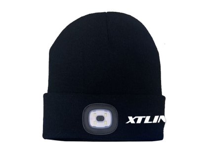 XTLINE Čepice se svítilnou s logem XTLINE | černá