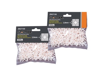 STAVTOOL Plastové křížky | 5 mm, 1bal/75ks