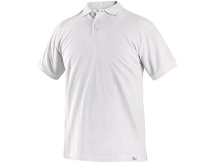 Polokošile CXS MICHAEL, krátký rukáv, bílá