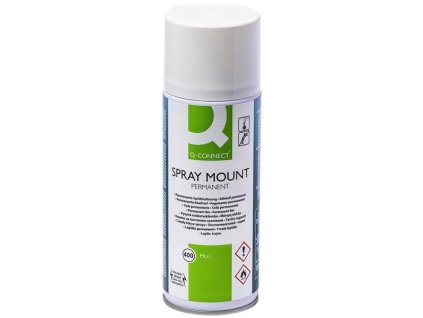 Lepidlo ve spreji Q-Connect permanentní, 400 ml