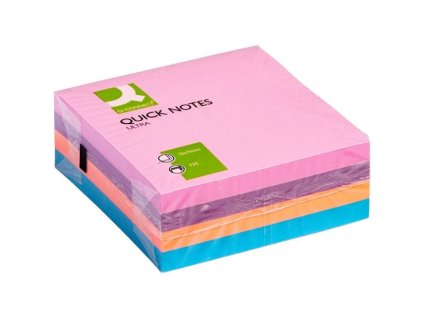 Bloček Q-Connect 76 x 76 mm, intenzivní