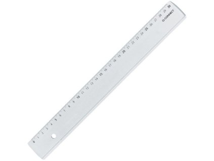 Plastové pravítko Q-Connect, 30 cm