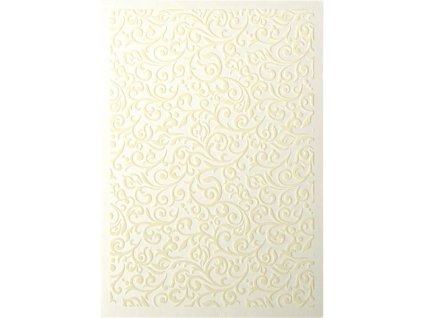 Ozdobný papír A4 Ornament - 220 g, sl.kost,5 listů