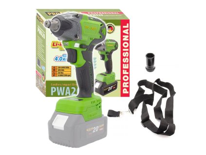 Aku rázový utahovák Procraft PWA20 bez akumulátoru a nabíječky | PWA20
