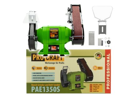 Kombinovaná bruska kotoučová, pásová Procraft PAE1350S | PAE1350S