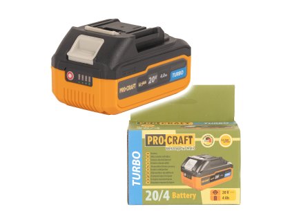 Baterie akumulátorová Procraft 20/4 Turbo | 20/4 Turbo