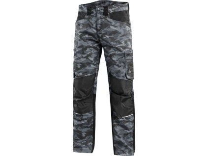Kalhoty CXS SOLIS FLEX, pánské, maskáčovo-černé (Velikost 46)