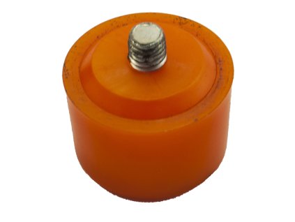 XTLINE Náhradní plastové koncovky k XT053 | oranžová 40 mm (měkká)