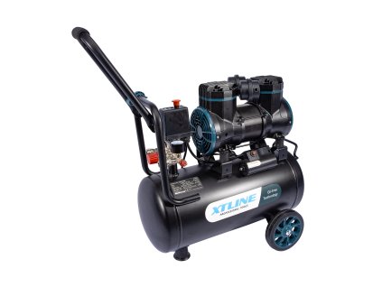 XTLINE Kompresor bezolejový 1450 W, 24 l