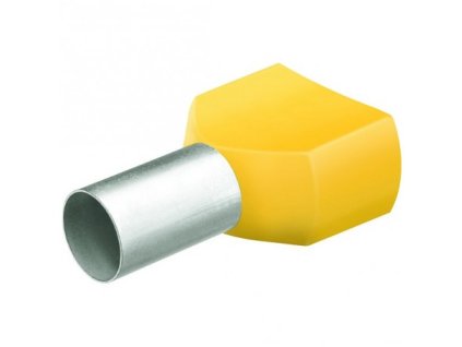 3065 9799376 dvojite dutinky s izol 2x6 0 zluta 50ks