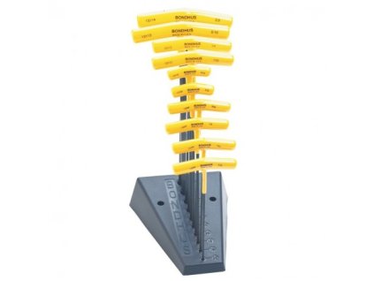 Sada T.-klíčů BTX10/S inch +stojan