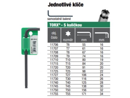 211 11727 l klic lt 27 torxkarta