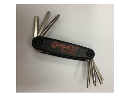 GorillaGrip/moto 7dílů, chrom