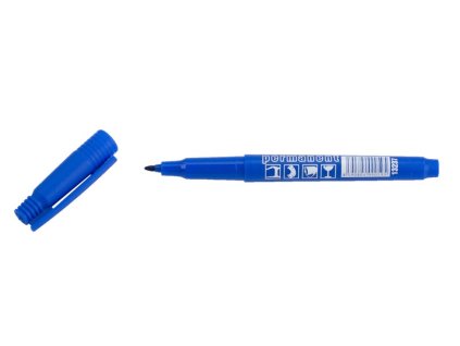 Značkovač permanentní WESTBERG modrý 137mm jemný hrot
