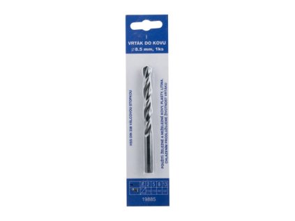 Vrták do kovu 8.5mm (1ks)