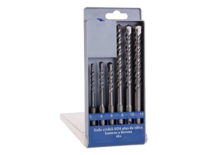 Sada vidiových vrtáků WESTBERG SDS+ 6ks 5-12mm