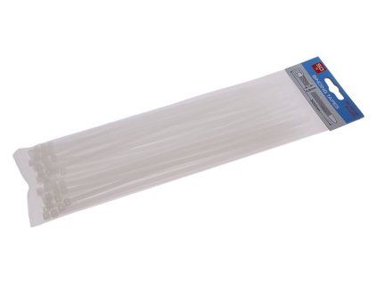 Pásky vázací WESTBERG 300x4.8mm 50ks bílé