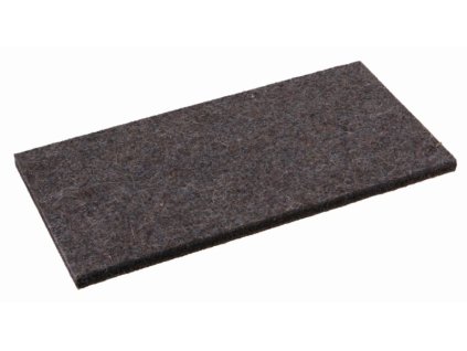 Plst černá náhradní 280x140x10mm