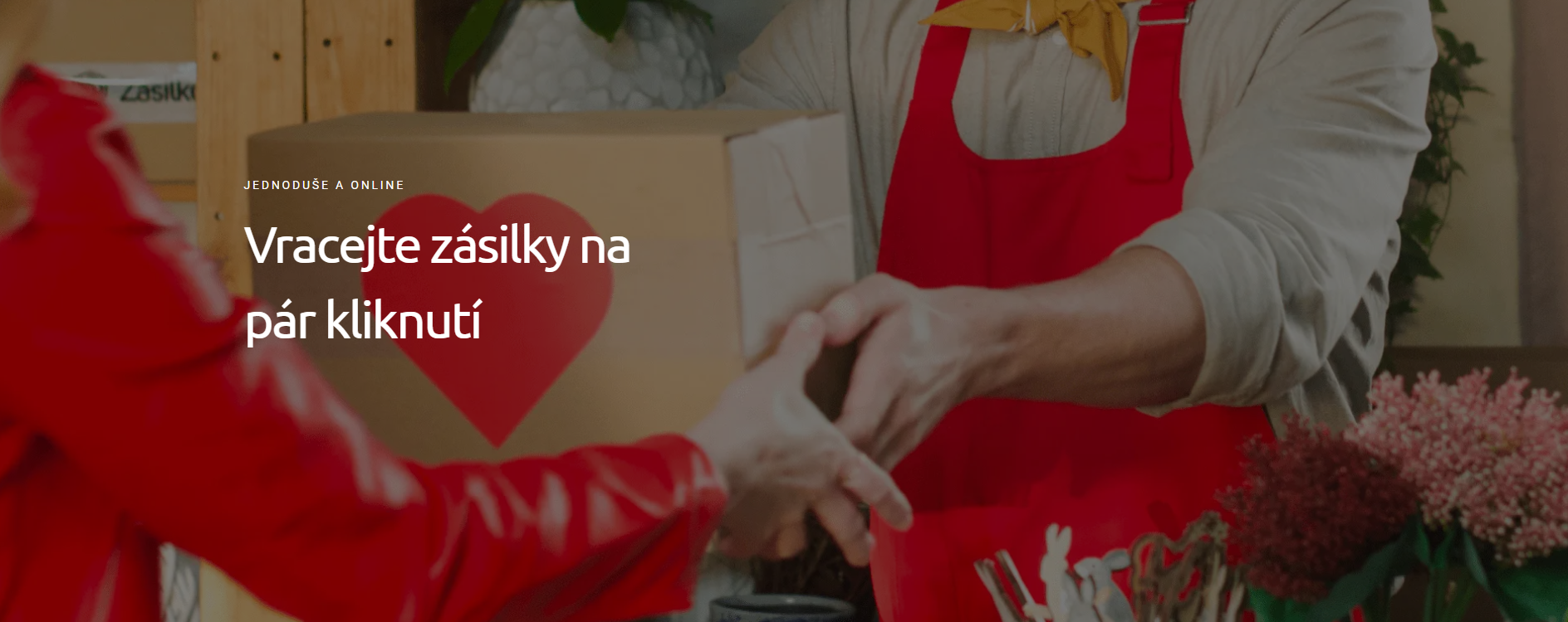 Snadné vracení přes Zásilkovnu