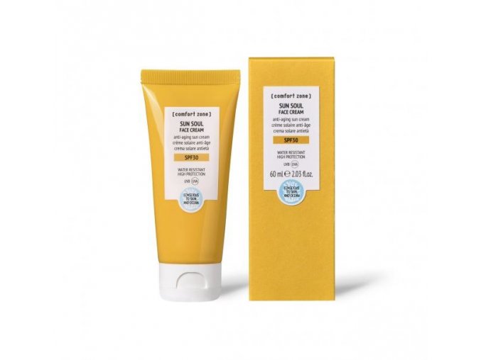 1268 SUN SOUL FACE CREAM SPF 30 opalovací krém na obličej 60 mlm