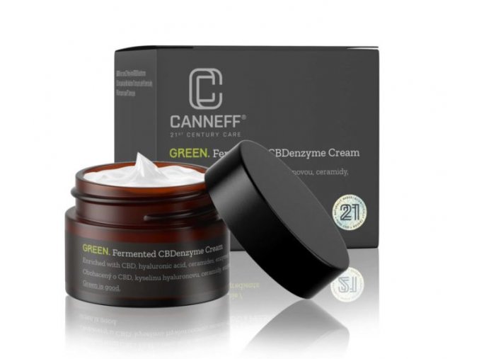 560 CANNEFF® GREEN. CBDenzyme Cream fermented